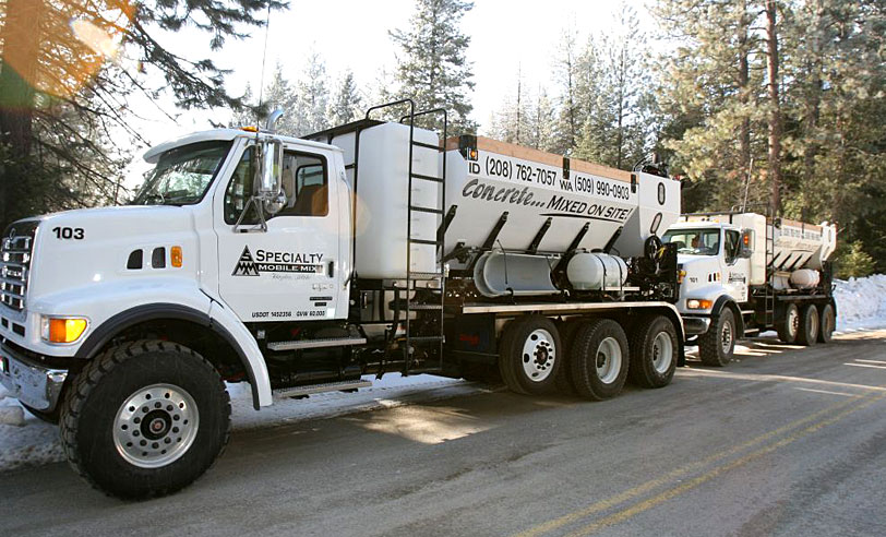 Specialty Mobile Mix Concrete